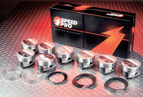 TRW - Engine Pro Rings - Speed Pro Power forged Pistons - Kits and